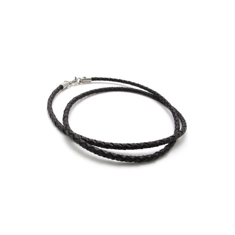 20 Inch Brown Titanium Necklace