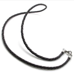 20 Inch Brown Titanium Necklace