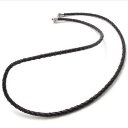 20 Inch Brown Titanium Necklace