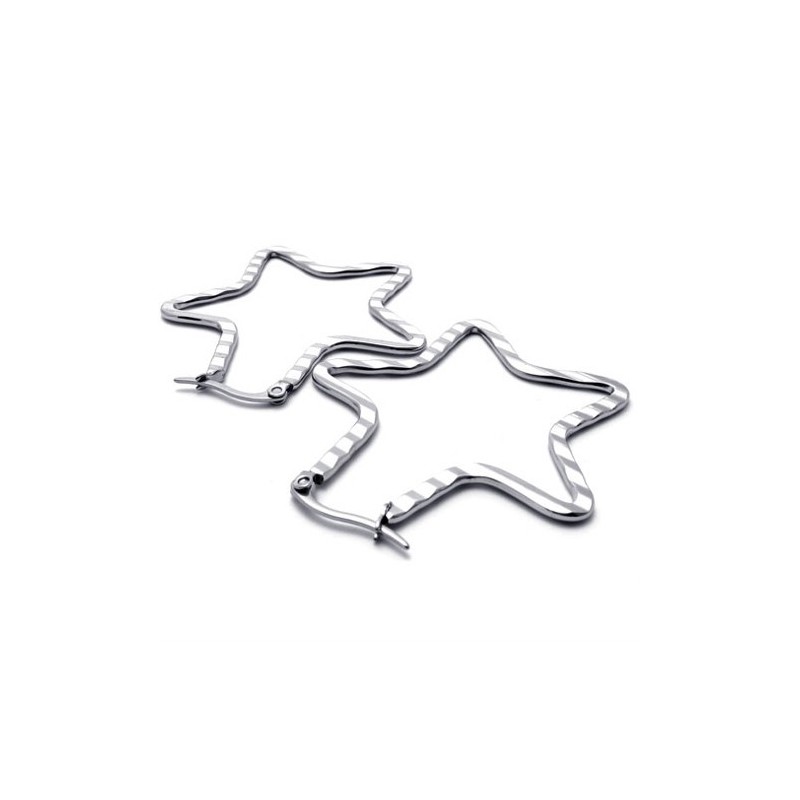 Star Titanium Earrings Star Titanium Earrings