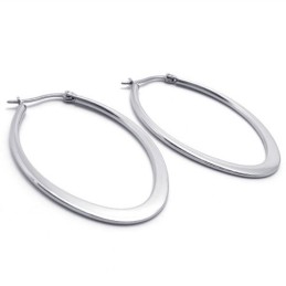 O-Ring Titanium Earrings