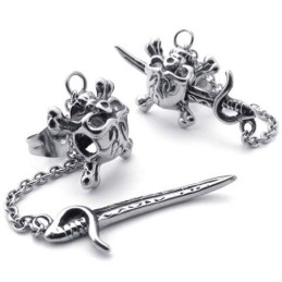 Sword Titanium Earrings