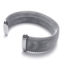 Cables Big Titanium Bracelet