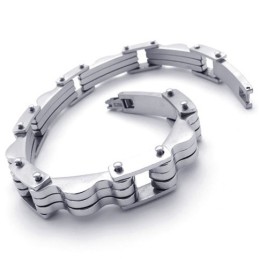 9.1 Inch Lovers Titanium Bracelet