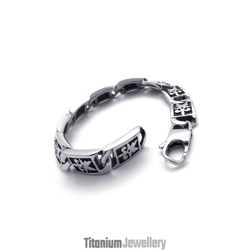 8.9 Inch Titanium Bracelet