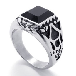 Gem Titanium Ring