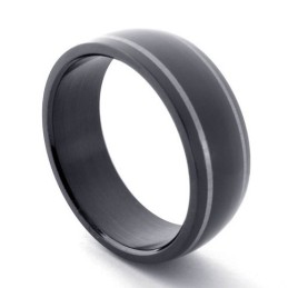 Black Titanium Ring
