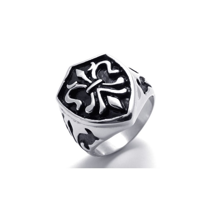 Crown Titanium Ring