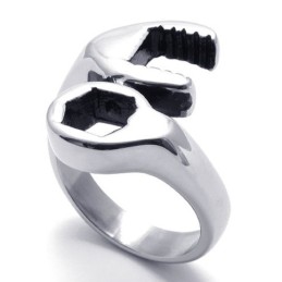 Wrench Titanium Ring