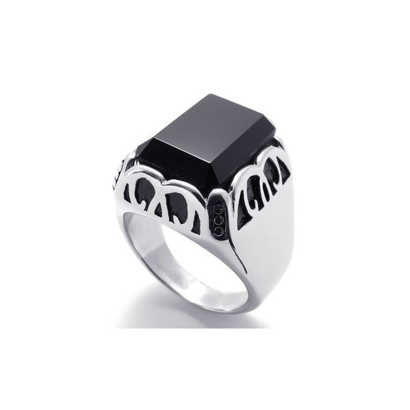 Gem Titanium Ring Gem Titanium Ring