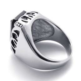 Gem Titanium Ring