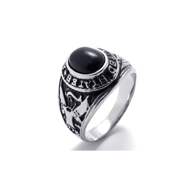 Gem Titanium Ring