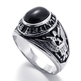 Gem Titanium Ring