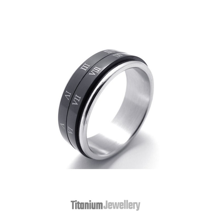 Black Titanium Ring