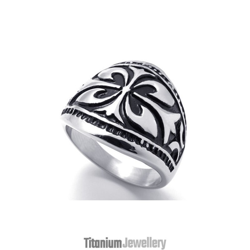 Cross Titanium Ring Cross Titanium Ring