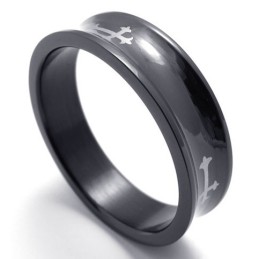 Black Titanium Ring