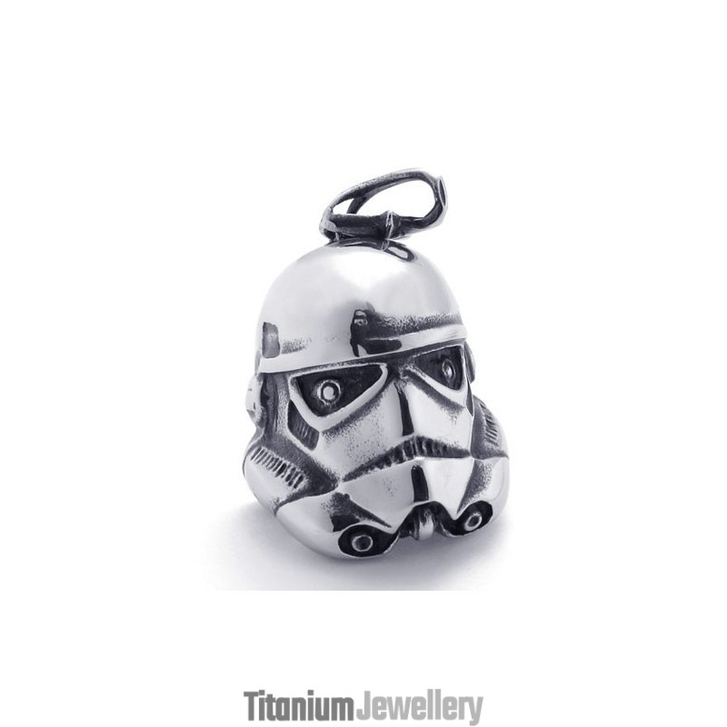 Titanium Star-War Robot Pendant Titanium Star-War Robot Pendant