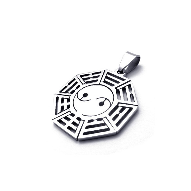 Titanium Taichi Pendant