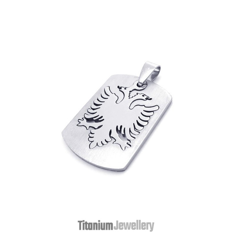 Titanium Eagle Pendant