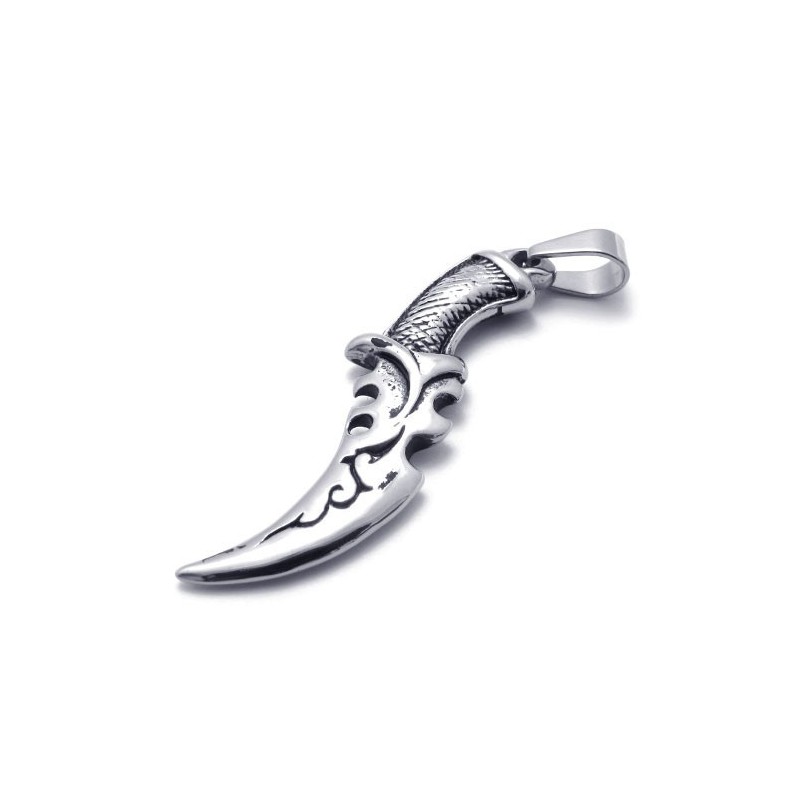 Knife Titanium Pendant Knife Titanium Pendant
