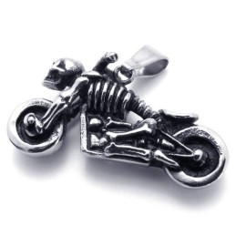 Motorcycle Titanium Pendant
