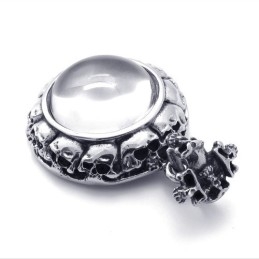 Titanium Pendant With Zircon