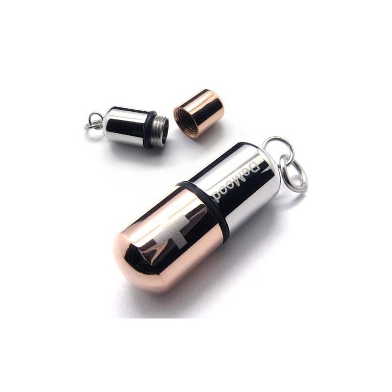 Mens Coffee Pure Titanium Pill Pendant Cross Necklace Mens Coffee Pure Titanium Pill Pendant Cross Necklace