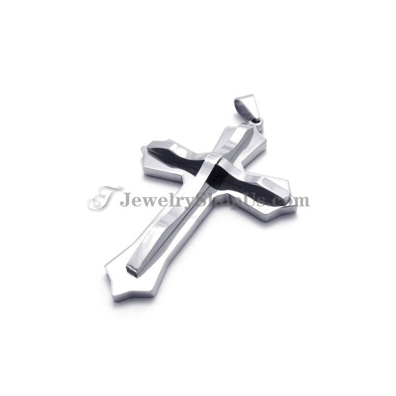 Fashion Titanium Cross Pendant
