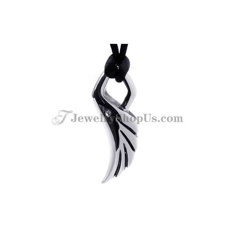 Elegant Wing Titanium Pendant Elegant Wing Titanium Pendant
