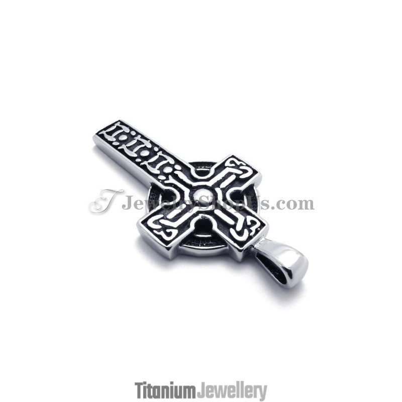 Elegant Cross Titanium Pendant Elegant Cross Titanium Pendant