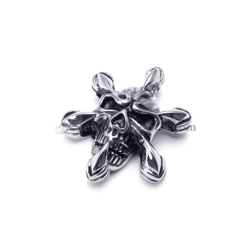 Classical Skull Titanium Pendant Classical Skull Titanium Pendant