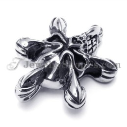 Classical Skull Titanium Pendant