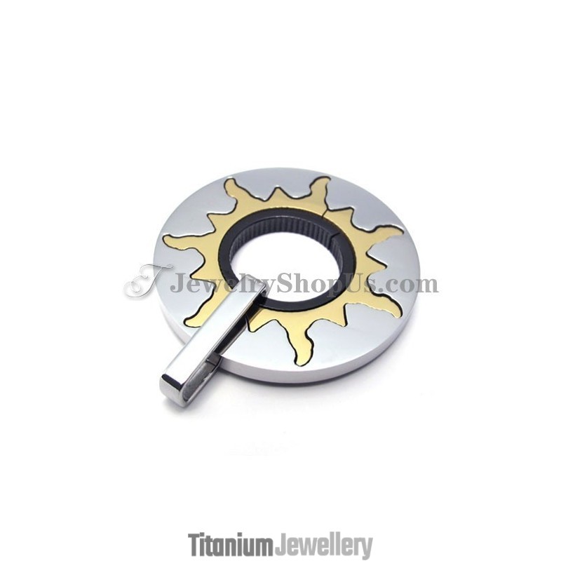 Elegant Titanium Pendant