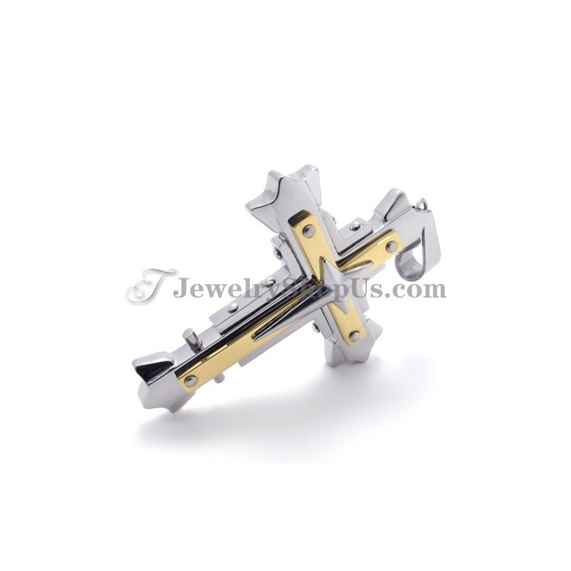 Elegant Titanium Cross Pendant Elegant Titanium Cross Pendant