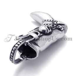 Fashion Boot Shape Titanium Pendant