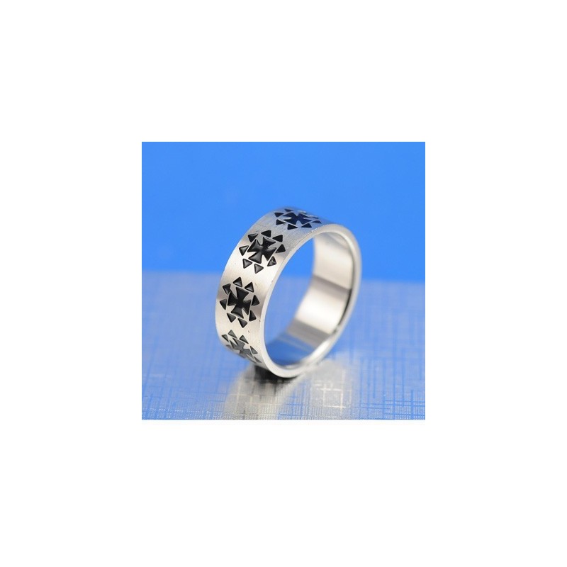 Exquisite Titanium Men's Ring