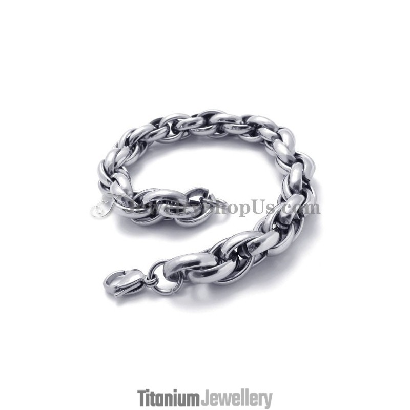 Fashion Silver Titanium Bracelet Fashion Silver Titanium Bracelet
