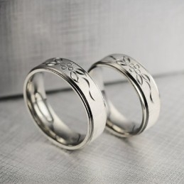 Titanium Ring Couples Pattern