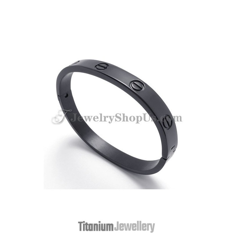 Elegant Black Titanium Bracelet For Women Elegant Black Titanium Bracelet For Women