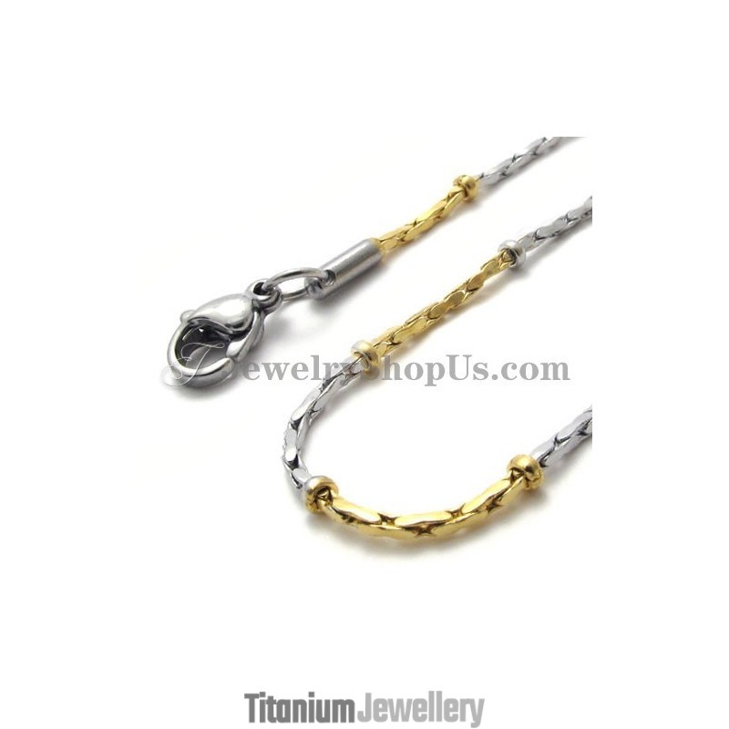 Fashion Gold Titanium WoMen's Chain Fashion Gold Titanium WoMen's Chain