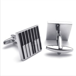 Professional Design Color Brilliancy Superior Quality Titanium Cufflinks