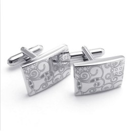 Elegant Shape Color Brilliancy Superior Quality Titanium Cufflinks
