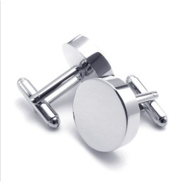 Skillful Manufacture Color Brilliancy Excellent Quality Titanium Cufflinks