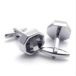 Skillful Manufacture Color Brilliancy Superior Quality Titanium Cufflinks