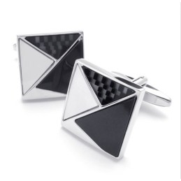 Professional Design Color Brilliancy High Quality Titanium Cufflinks