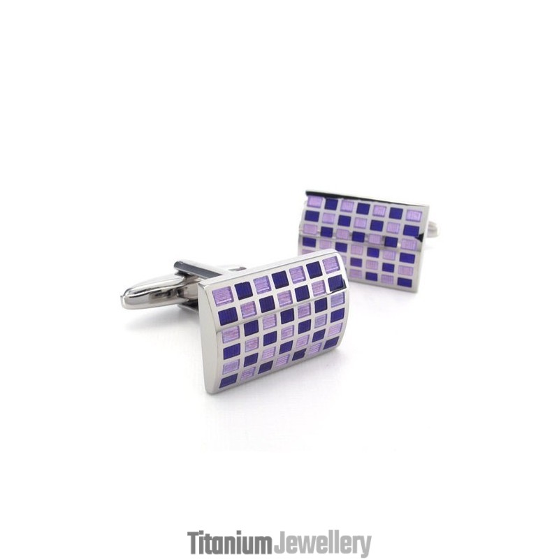 Latest Technology Beautiful In Colors Excellent Quality Titanium Cufflinks