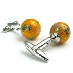 Sophisticated Technology Colorful Brilliancy Excellent Quality Titanium Cufflinks