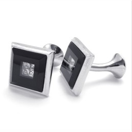 Sophisticated Technology Delicate Colors Excellent Quality Titanium Cufflinks