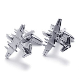 Modern Design Color Brilliancy High Quality Titanium Cufflinks