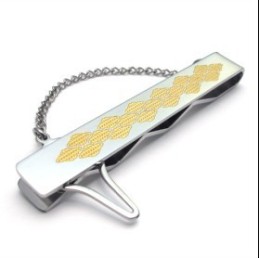 Professional Design Color Brilliancy High Quality Titanium Tie Clips